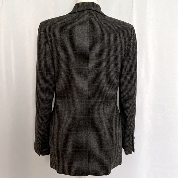 Lauren Ralph Lauren Wool Blend Suit Jacket Purple Multi - Picture 8 of 12